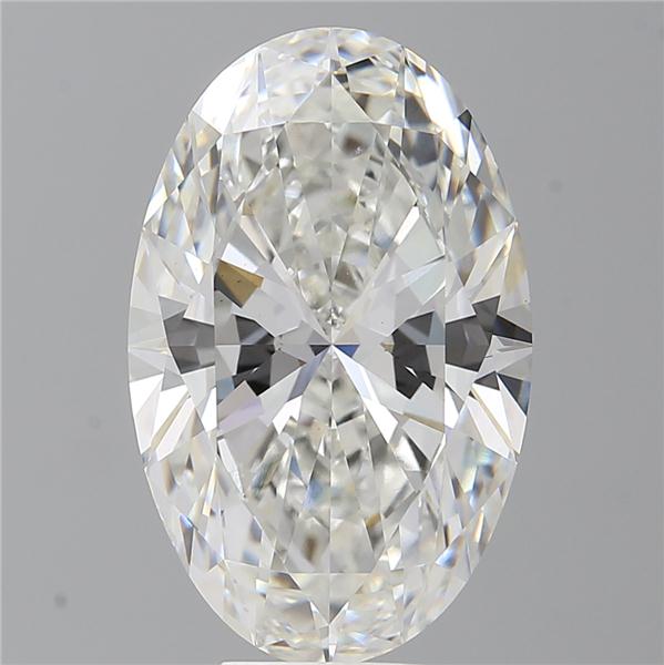 8.59 ct. oval Lab Grown Diamond front image