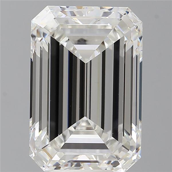 8.56 ct. emerald Lab Grown Diamond front image