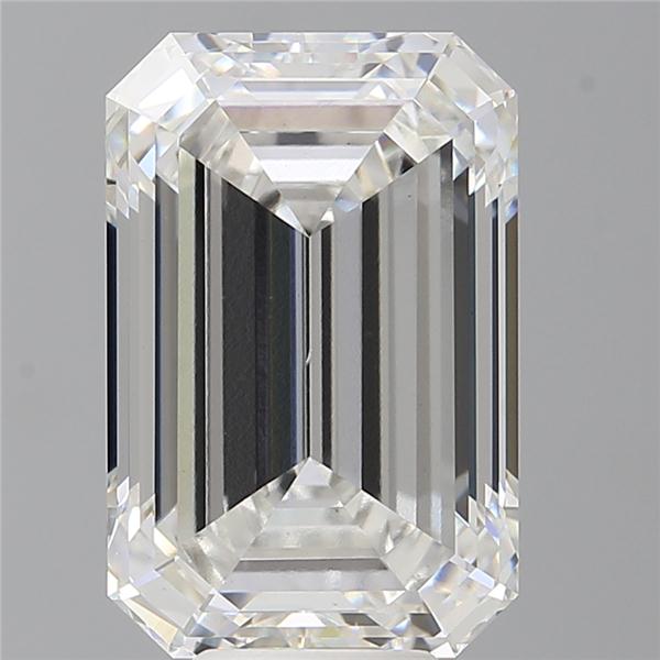 8.58 ct. emerald Lab Grown Diamond front image