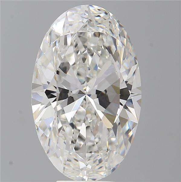 8.56 ct. oval Lab Grown Diamond front image
