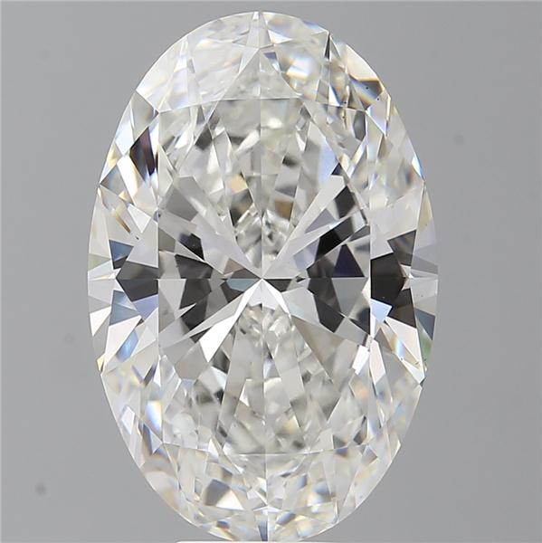 9.59 ct. oval Lab Grown Diamond front image
