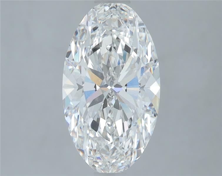 2.06 ct. oval Lab Grown Diamond front image