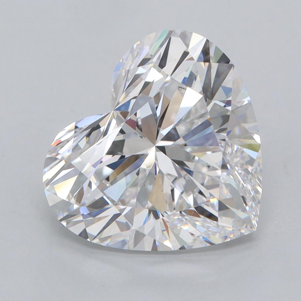 3.57 ct. heart Lab Grown Diamond front image