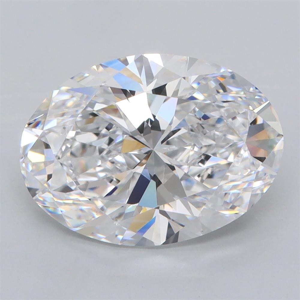 4.08 ct. oval Lab Grown Diamond front image