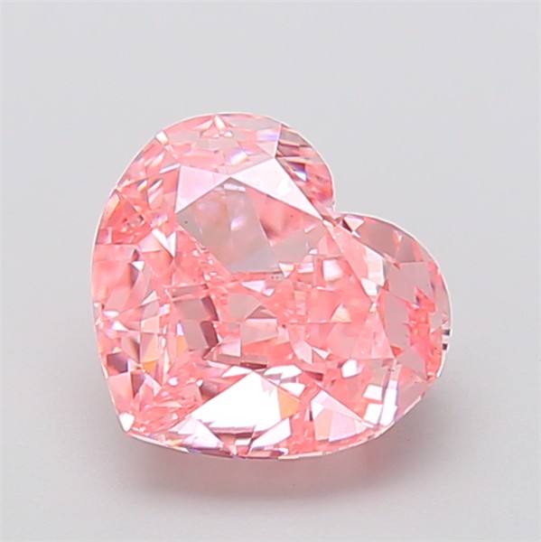 2.82 ct. heart Lab Grown Diamond front image