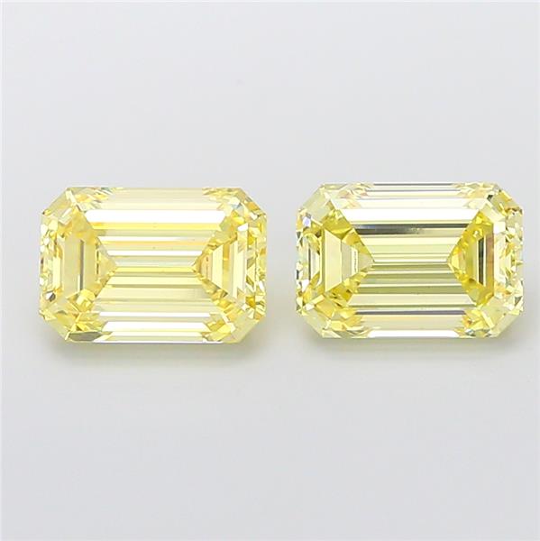 2.51 ct. emerald Lab Grown Diamond front image
