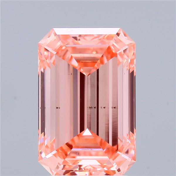 3.24 ct. emerald Lab Grown Diamond front image