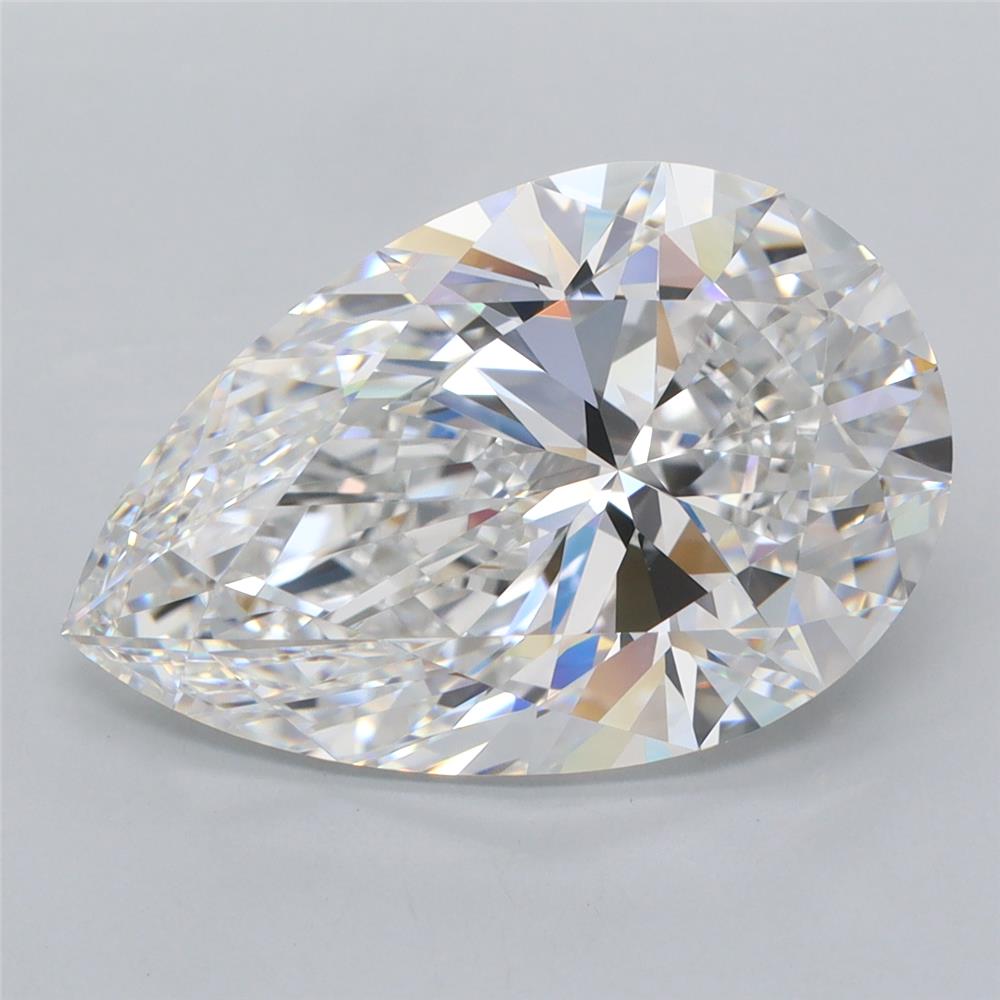 7.20 ct. pear Lab Grown Diamond front image