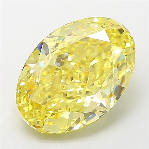 4.37 ct. oval Lab Grown Diamond front image
