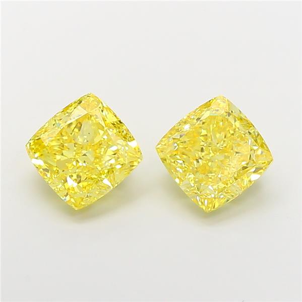 3.01 ct. cushion Lab Grown Diamond front image