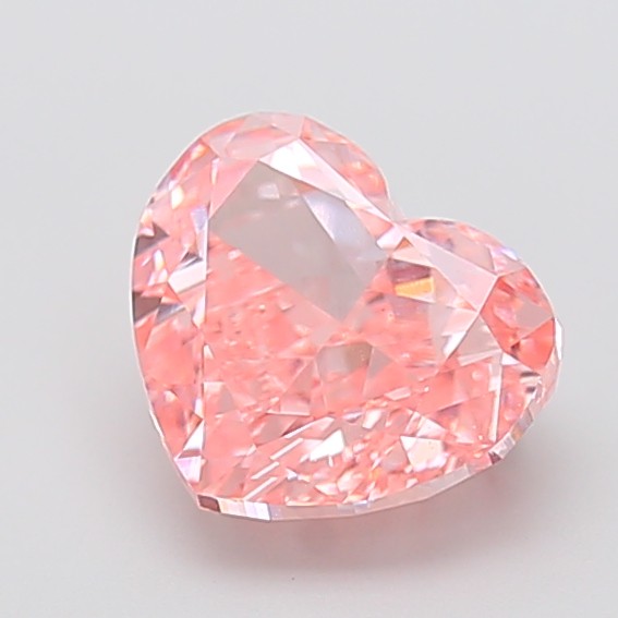 2.71 ct. heart Lab Grown Diamond front image