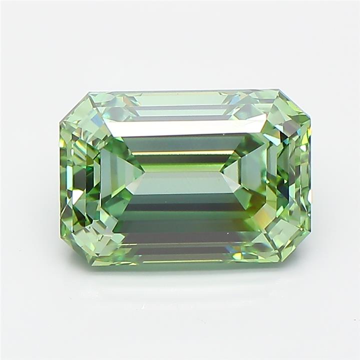 3.08 ct. emerald Lab Grown Diamond front image
