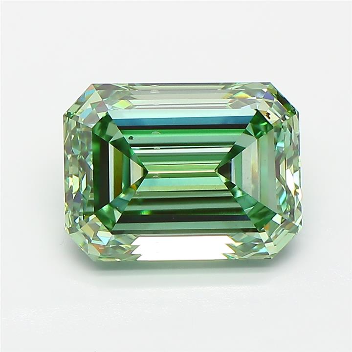 3.51 ct. emerald Lab Grown Diamond front image