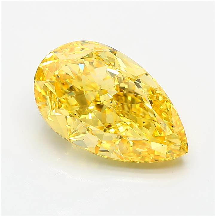 5.01 ct. pear Lab Grown Diamond front image