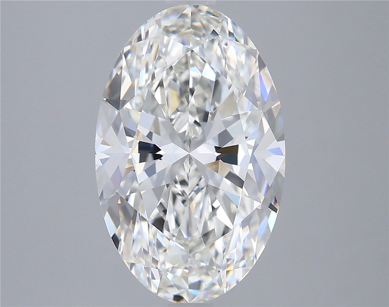 4.02 ct. oval Lab Grown Diamond front image