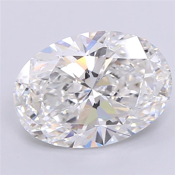 3.58 ct. oval Lab Grown Diamond front image