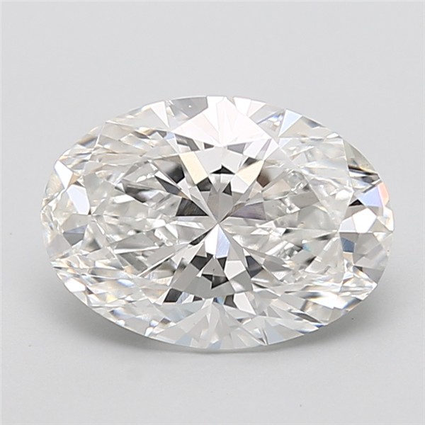 4.06 ct. oval Lab Grown Diamond front image
