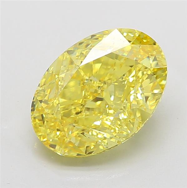 7.04 ct. oval Lab Grown Diamond front image