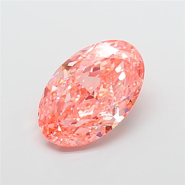5.03 ct. oval Lab Grown Diamond front image