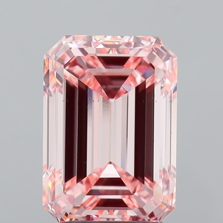 3.06 ct. emerald Lab Grown Diamond front image