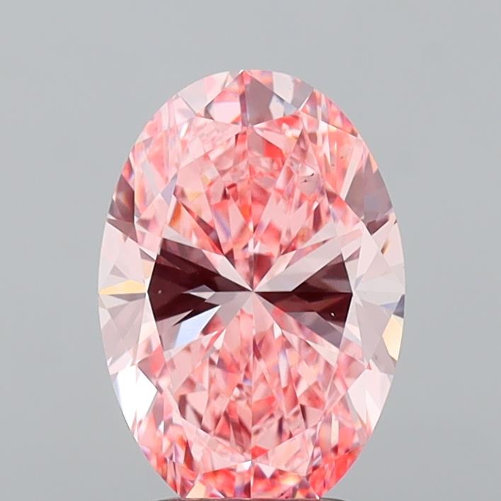 3.04 ct. oval Lab Grown Diamond front image