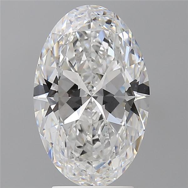 3.56 ct. oval Lab Grown Diamond front image