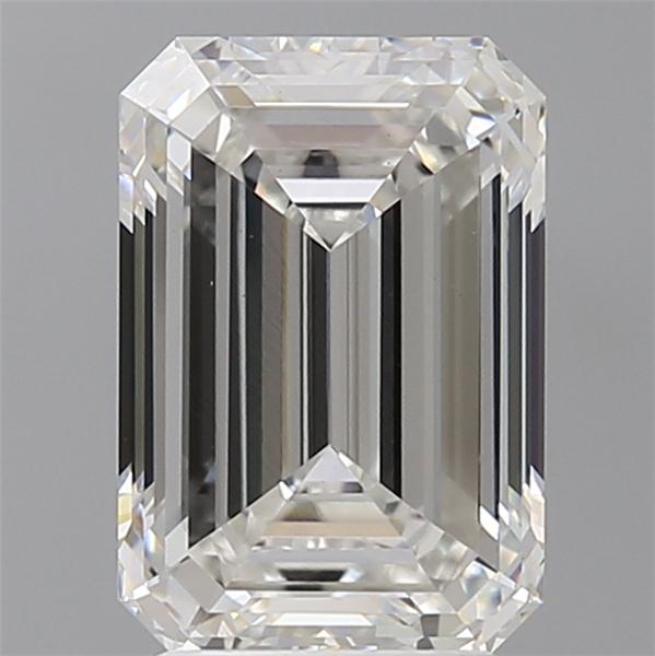 3.57 ct. emerald Lab Grown Diamond front image