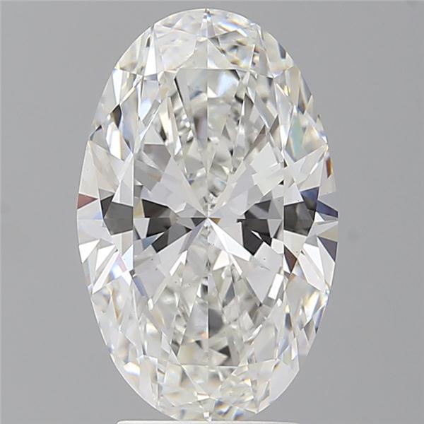3.54 ct. oval Lab Grown Diamond front image