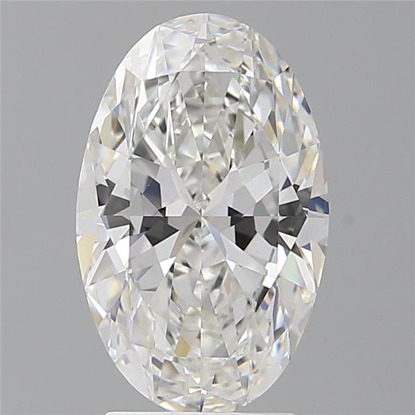 3.09 ct. oval Lab Grown Diamond front image