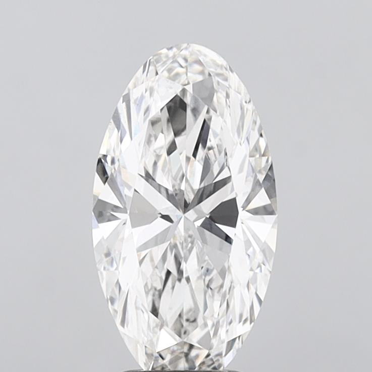 3.03 ct. oval Lab Grown Diamond front image