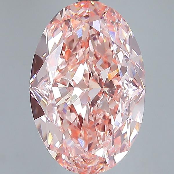 33.79 ct. oval Lab Grown Diamond front image