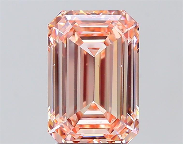 3.62 ct. emerald Lab Grown Diamond front image