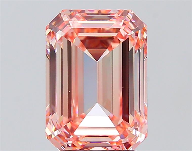 4.12 ct. emerald Lab Grown Diamond front image