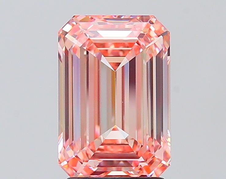 3.14 ct. emerald Lab Grown Diamond front image