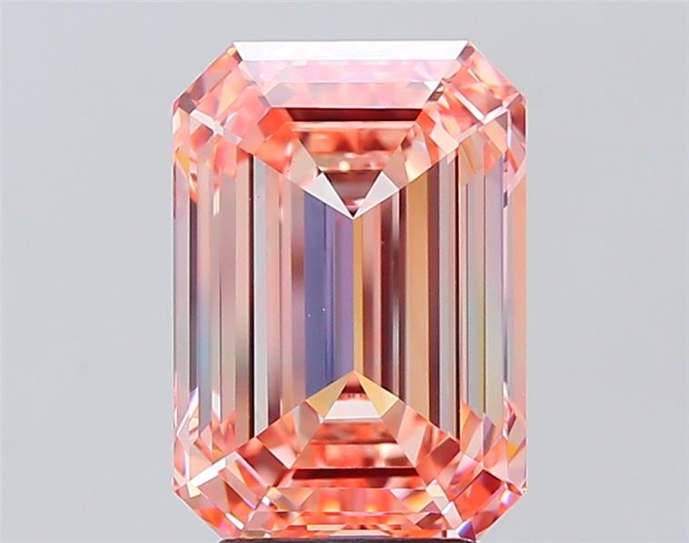 5.13 ct. emerald Lab Grown Diamond front image