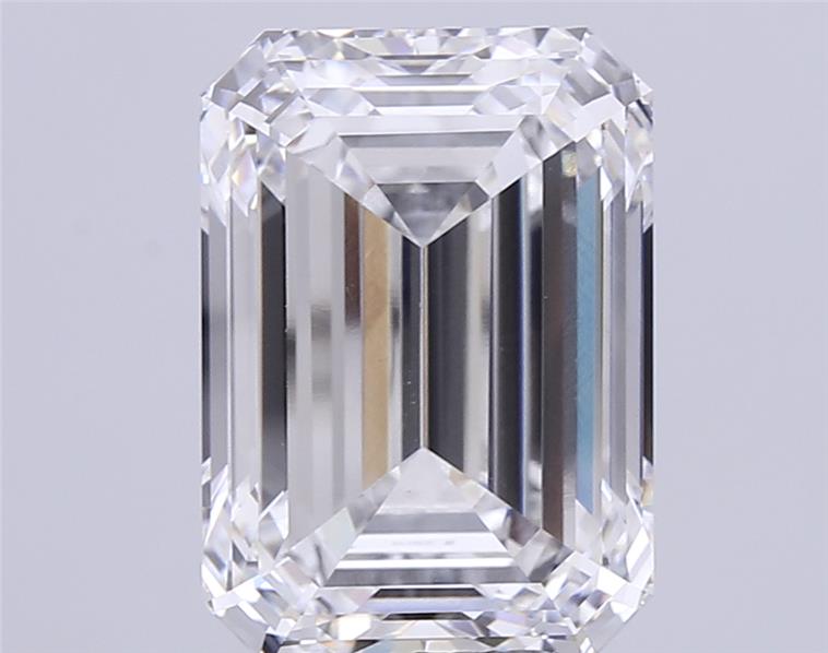 8.05 ct. emerald Lab Grown Diamond front image