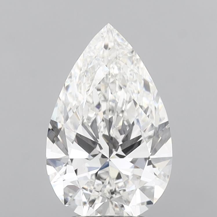 3.01 ct. pear Lab Grown Diamond front image