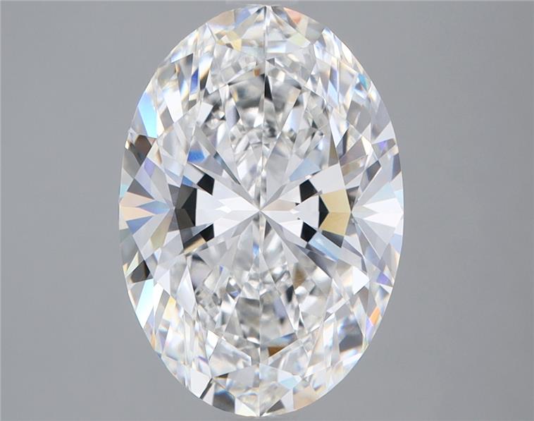 4.05 ct. oval Lab Grown Diamond front image