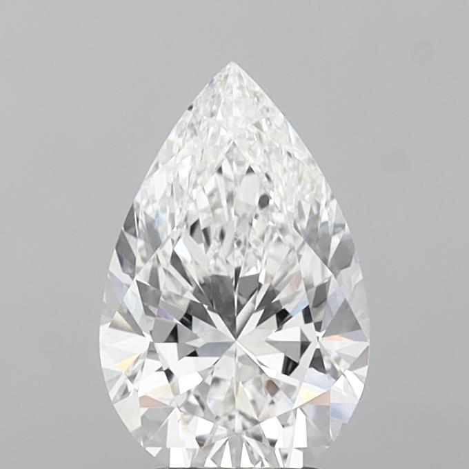 3.02 ct. pear Lab Grown Diamond front image