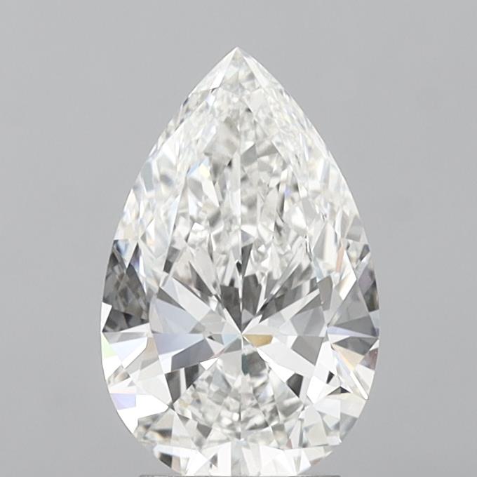 3.01 ct. pear Lab Grown Diamond front image