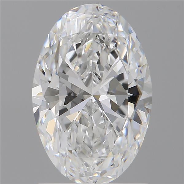 1.58 ct. oval Lab Grown Diamond front image
