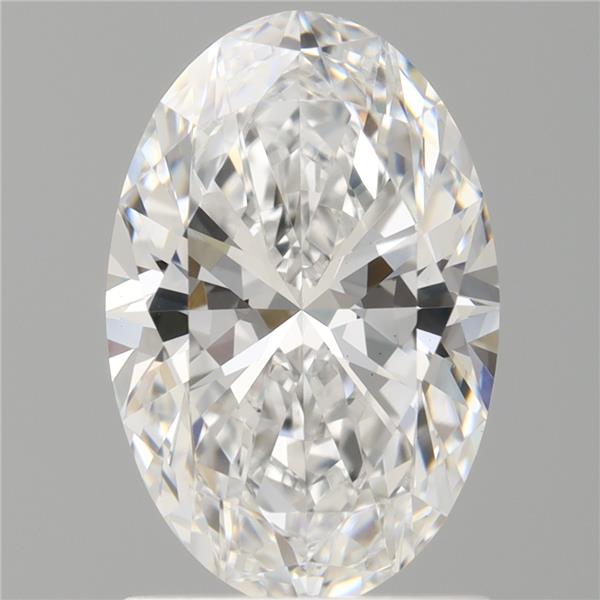 1.57 ct. oval Lab Grown Diamond front image