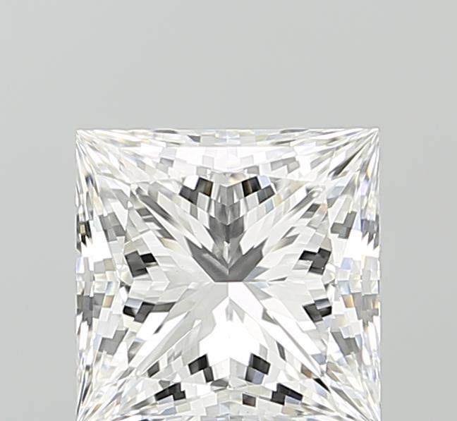 2.54 ct. princess Lab Grown Diamond front image