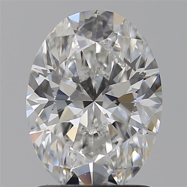 1.52 ct. oval Lab Grown Diamond front image
