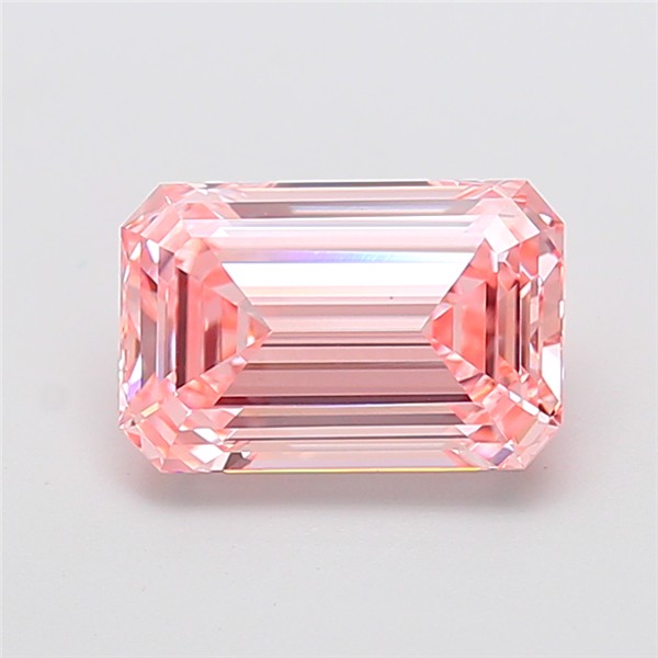 3.01 ct. emerald Lab Grown Diamond front image