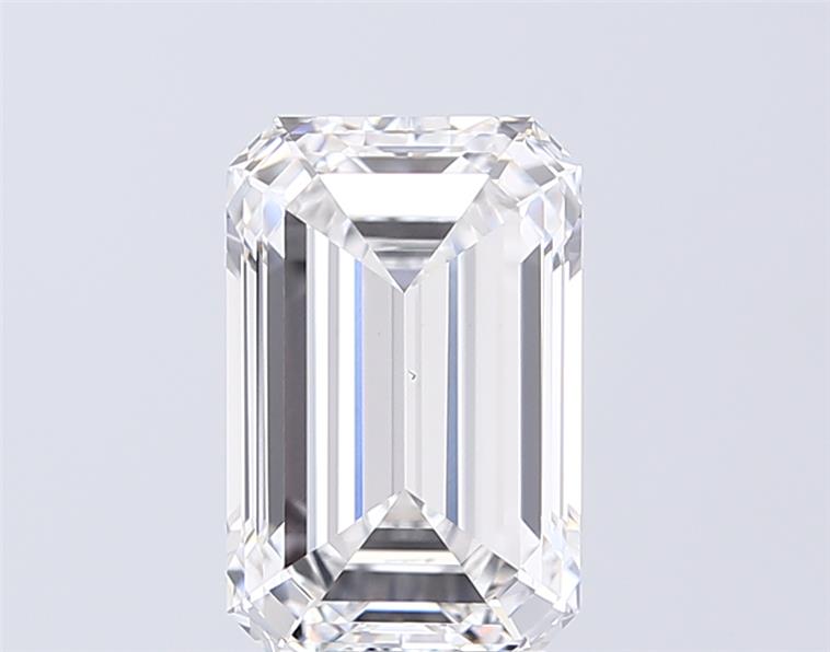 3.58 ct. emerald Lab Grown Diamond front image