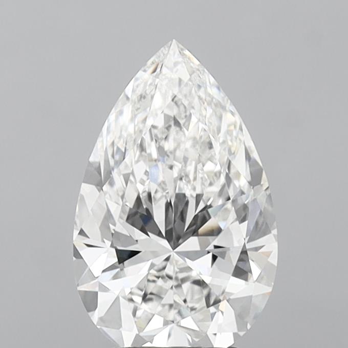 3.10 ct. pear Lab Grown Diamond front image