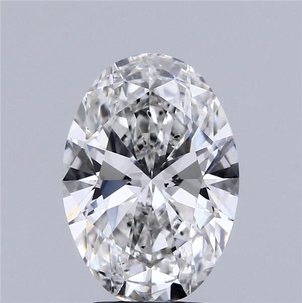 3.01 ct. oval Lab Grown Diamond front image