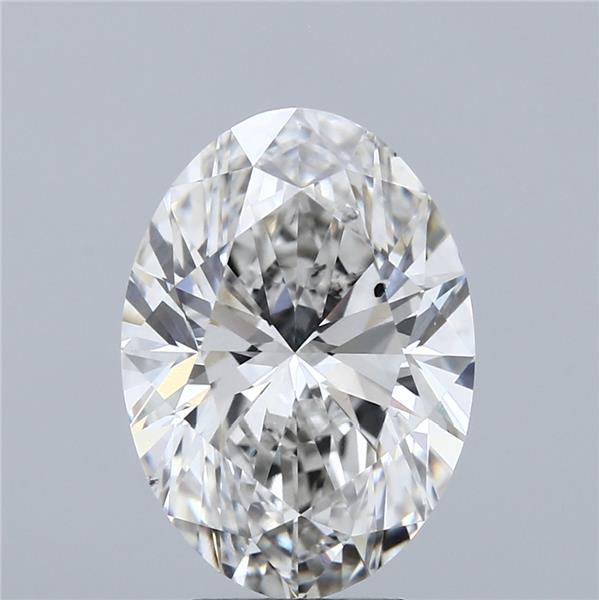 5.02 ct. oval Lab Grown Diamond front image