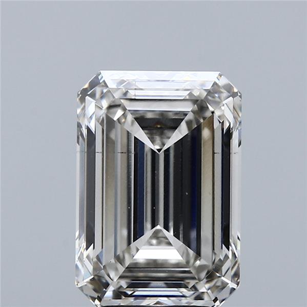 4.10 ct. emerald Lab Grown Diamond front image